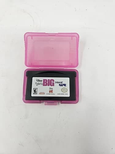 Piglets Big Movie Game Nintendo Gameboy Advance Rare Gba