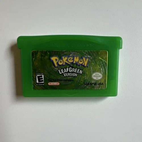 Nintendo Pokémon LeafGreen Version Game Boy Advance Multiplayer Role Playing