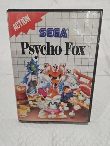 Psycho Fox Sega Master System Complete