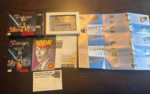 Super Star Wars: Return of the Jedi (Super Nintendo SNES, TESTED)