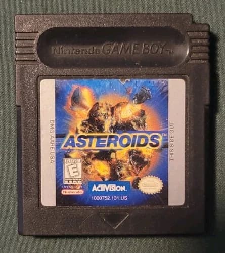 Asteroids (Gameboy) Tested and Working