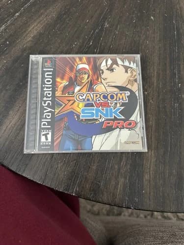 PlayStation 1 PS1 Game Capcom Vs. SNK Pro CIB Complete In Box