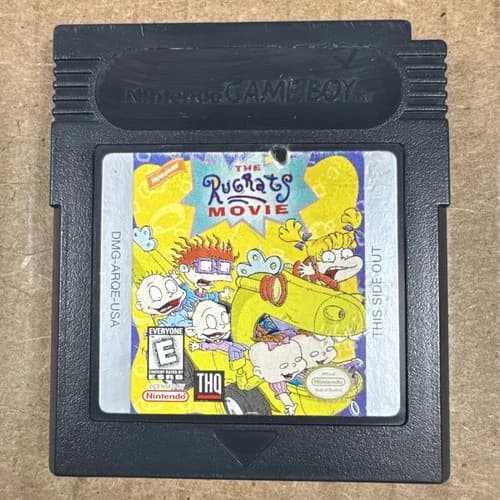 The Rugrats Movie Nintendo GameBoy Color GBC Authentic Game Cartridge Tested