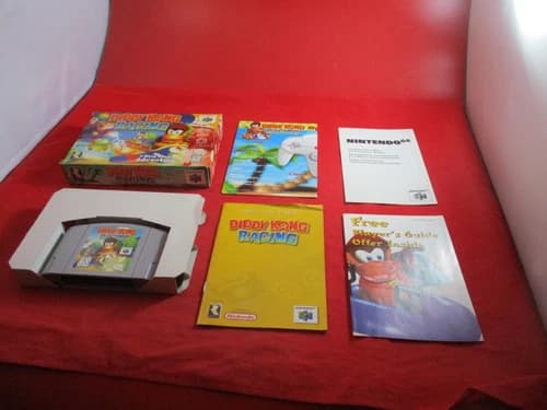 Diddy Kong Racing Nintendo 64 N64 COMPLETE w/ Box manual game WORKS! #L1