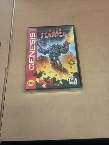 Mega Turrican (Sega Genesis, 1994) Authentic CIB