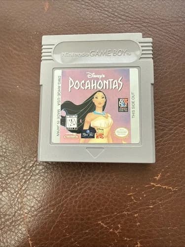 Disney's Pocahontas Nintendo GameBoy Game Boy - Authentic and Tested