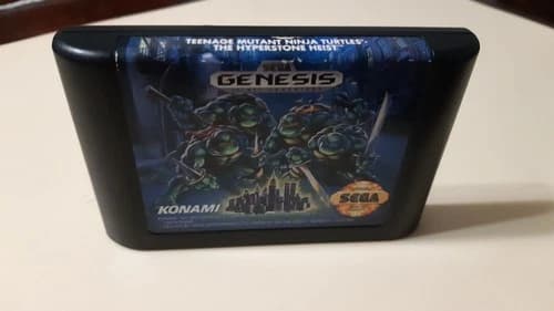 Teenage Mutant Ninja Turtles: The Hyperstone Heist. Sega Genesis Cartridge Only.