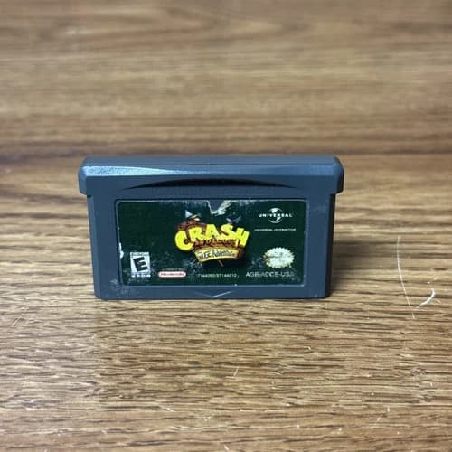 Crash Bandicoot: The Huge Adventure (Nintendo Game Boy Advance, 2002) - TESTED