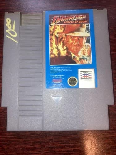 Indiana Jones and the Temple of Doom Nintendo NES
