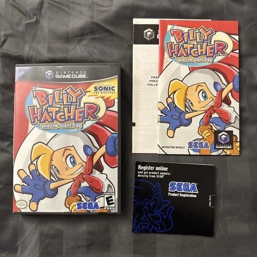 Billy Hatcher and the Giant Egg (Nintendo GameCube, 2003) Cib