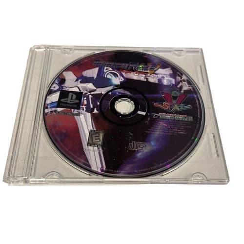 Thunder Force V: Perfect System (Sony PlayStation 1, 1998) Game Disc Only