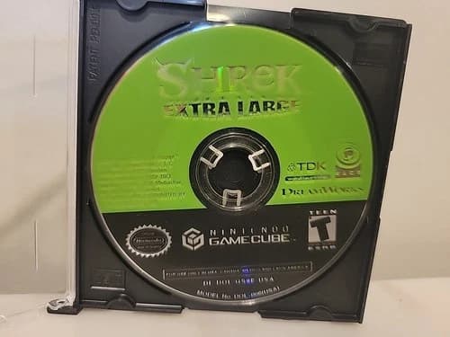 Shrek: Extra Large (Nintendo GameCube, 2002) - Disc Only