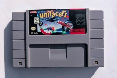 Uniracers (Super Nintendo Entertainment System, 1994) Tested Works Genuine