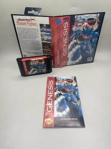 Mazin Saga Mutant Fighter - Sega Genesis - Authentic Game, Box And Manual. ￼