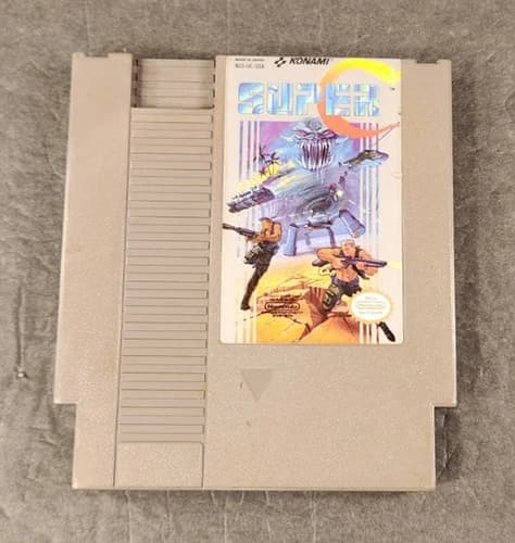 Super C Contra (Nintendo Entertainment System, 1990) NES AUTHENTIC GAME TESTED