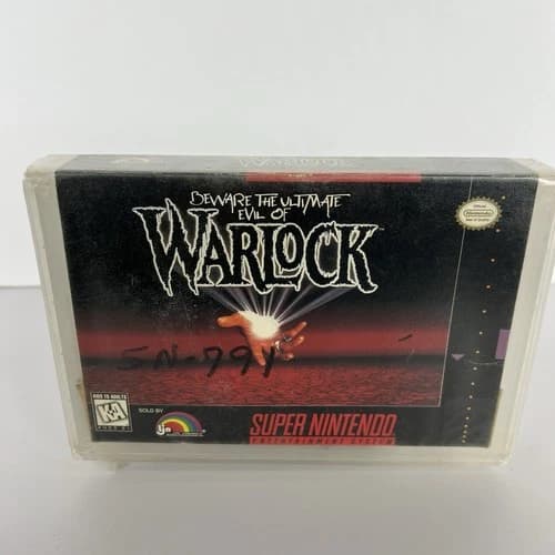 Beware the Ultimate Evil of Warlock (Super Nintendo Entertainment System, 1995)