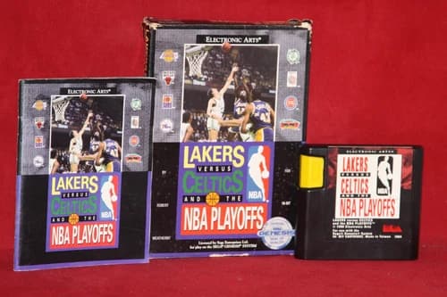 Lakers versus Celtics and the NBA Playoffs (Sega Genesis, 1991) Authentic Game
