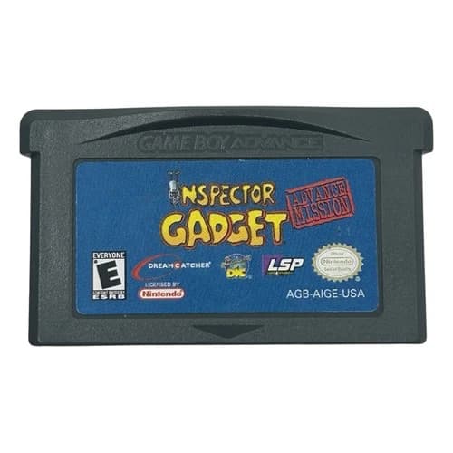 Inspector Gadget Advance Mission (Nintendo Game Boy Advance) Authentic Tested