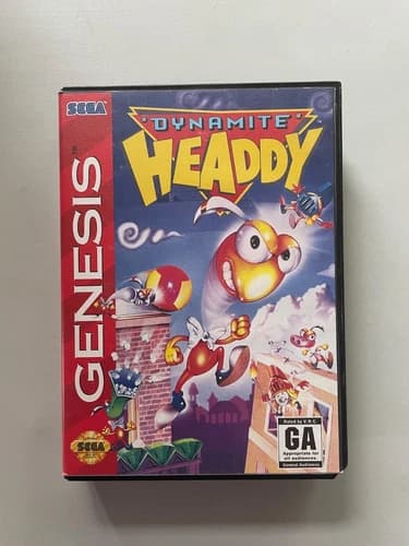 Dynamite Headdy (Sega Genesis, 1994) - CIB