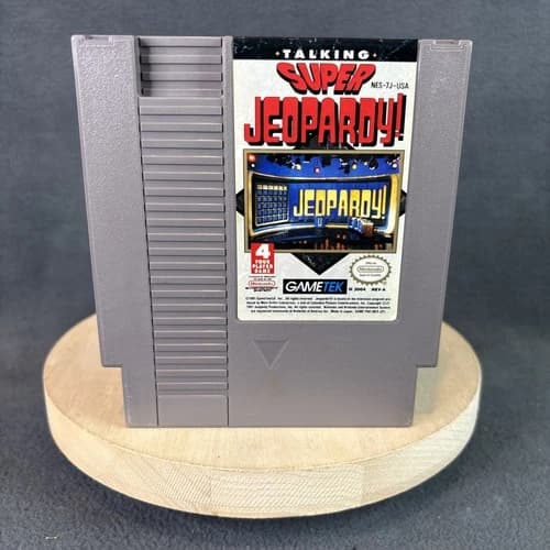 Nintendo NES - Talking Super Jeopardy! - Cartridge Only - Tested