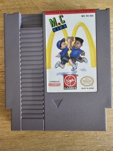 M.C. Kids (Nintendo Entertainment System, 1992) Cart Only