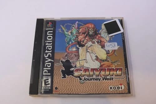 Saiyuki Journey West PlayStation PS1 NTSC U/C