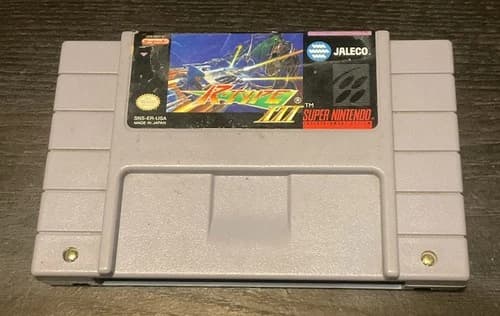 R-Type 3 III Super Nintendo SNES (1994) Authentic Cartridge Only - Tested