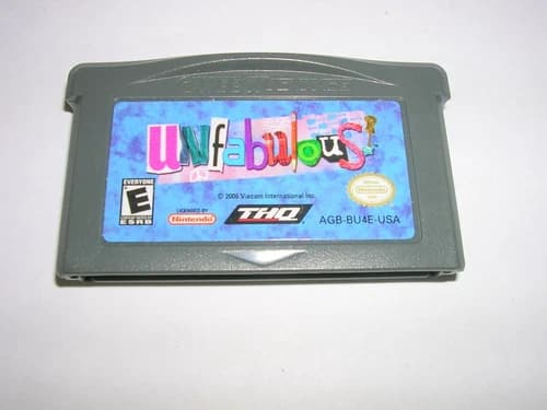 Unfabulous (Game Boy Advance GBA) Original Game