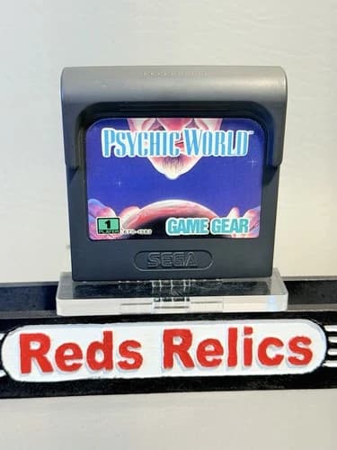Psychic World (Sega Game Gear, 1991) Cartridge Only - Very Good