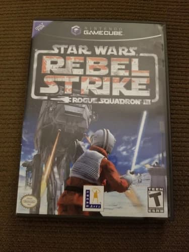 Star Wars Rebel Strike Rogue Squadron III (Nintendo Gamecube, 2003) Complete
