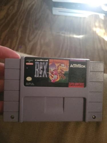 Radical Rex SNES (Super Nintendo, 1994) Cartridge Only | Authentic & Tested