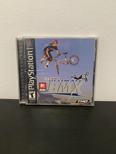 MTV Sports T.J. Lavin’s Ultimate BMX - PS1 - PlayStation - Complete - Tested