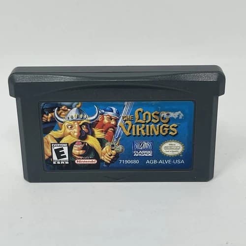 The Lost Vikings Nintendo Game Boy Advance GBA Authentic (Game Only) - Tested