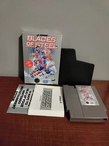 Blades Of Steel (Nintendo NES) Complete in Box CIB Tested Works