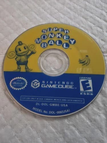 Super Monkey Ball Nintendo GameCube Tested Disc Only