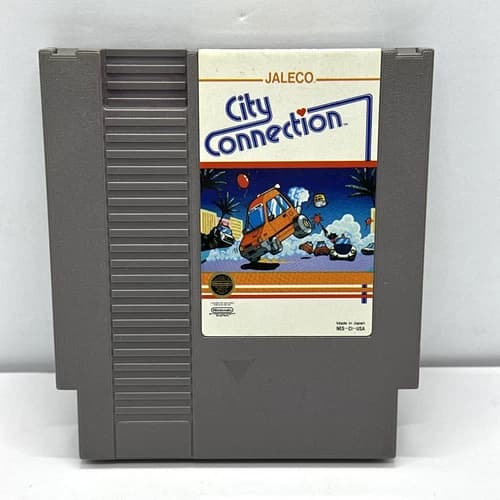 NES City Connection (Nintendo Entertainment System, 1988) Cleaned & Tested