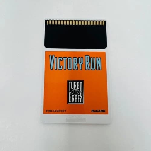 Victory Run TurboGrafx-16 Video Game HuCARD Only Racing 1989 Husdon Soft Tested