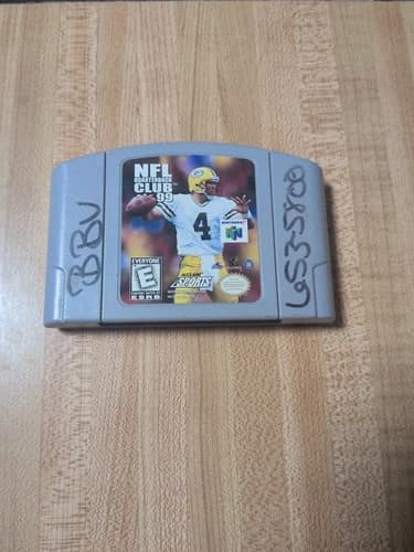 NFL Quarterback Club 99 Nintendo 64 N64 Authentic Tested Working Cartridge Only