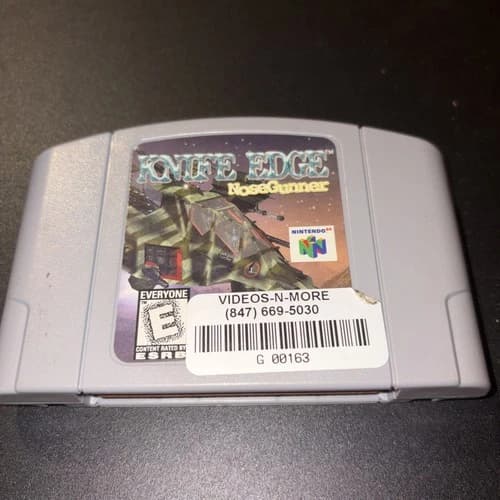 Knife Edge Nose Gunner Nintendo 64 N64