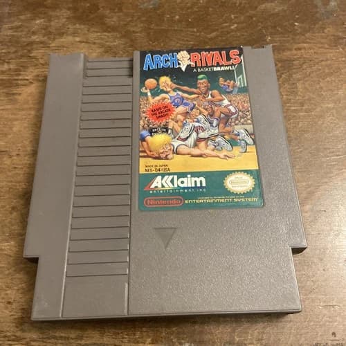 Arch Rivals Nintendo NES