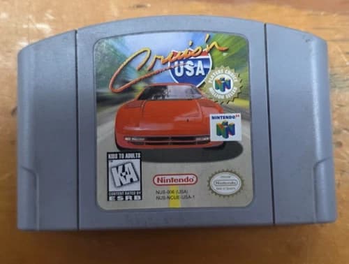 Nintendo Cruis'n USA Nintendo 64 N64, Authentic TESTED
