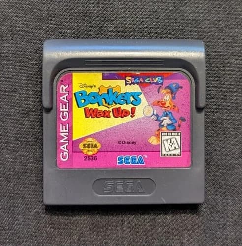 Bonkers Wax Up for Sega Game Gear