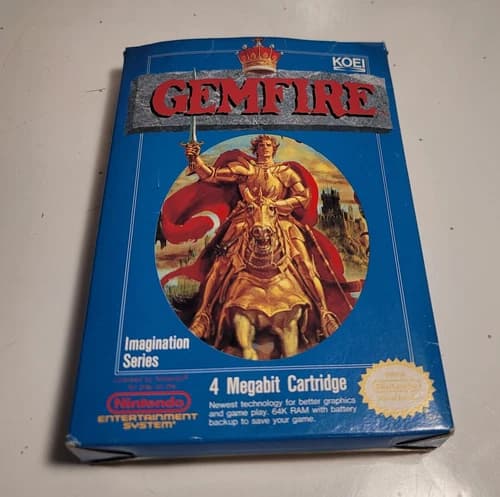 Gemfire (Nintendo Entertainment System, 1992) CIB, TESTED