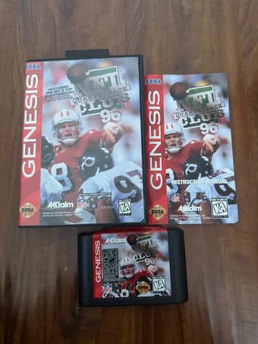 Nfl Quarterback Club 96 (Sega Genesis) Complete