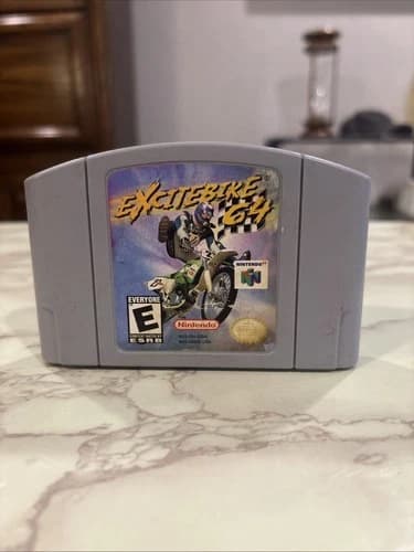 Excitebike 64 (Nintendo 64, 2000) N64 * CARTRIDGE ONLY * - TESTED & WORKS!