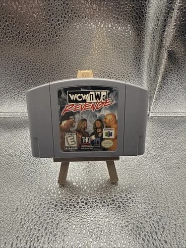 Authentic WCW/nWo Revenge Nintendo 64 N64 1998 Video Game GAME CARTRIDGE ONLY
