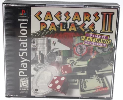Caesars Palace II (Sony PlayStation 1, PS1) CIB Complete