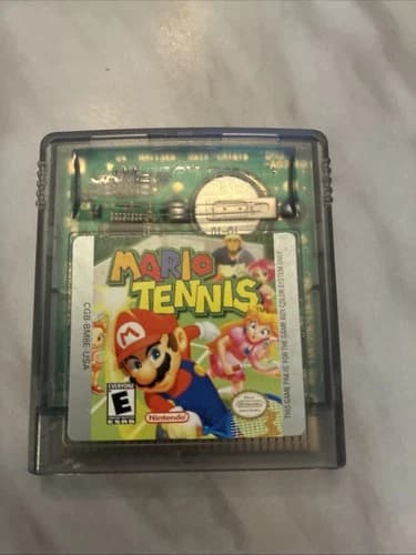 Mario Tennis Game Boy Color Game Authentic
