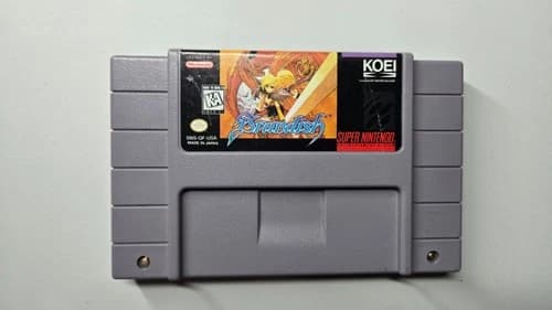 Brandish Super Nintendo SNES - Clean, Tested - Cartridge only