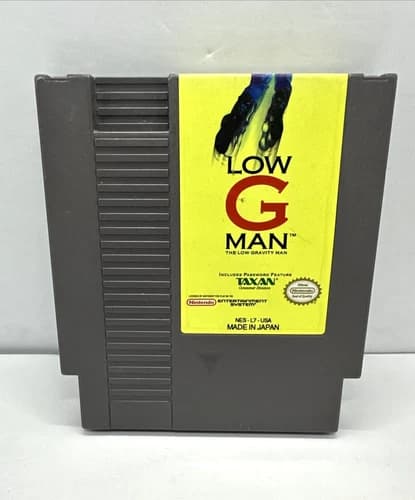 NES Low G Man Nintendo Entertainment System Cleaned & Tested